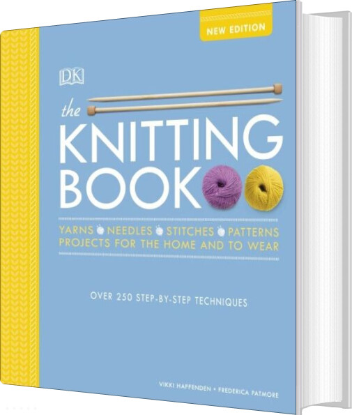 The Knitting Book: Over 250 Step-by-step Techniques - Vikki Haffenden - English Book