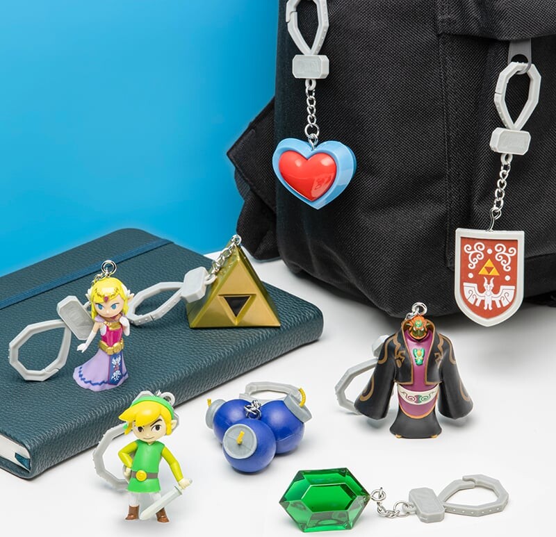 Se Legend Of Zelda Backpack Buddies Taskevedhæng - Assorteret hos Gucca.dk
