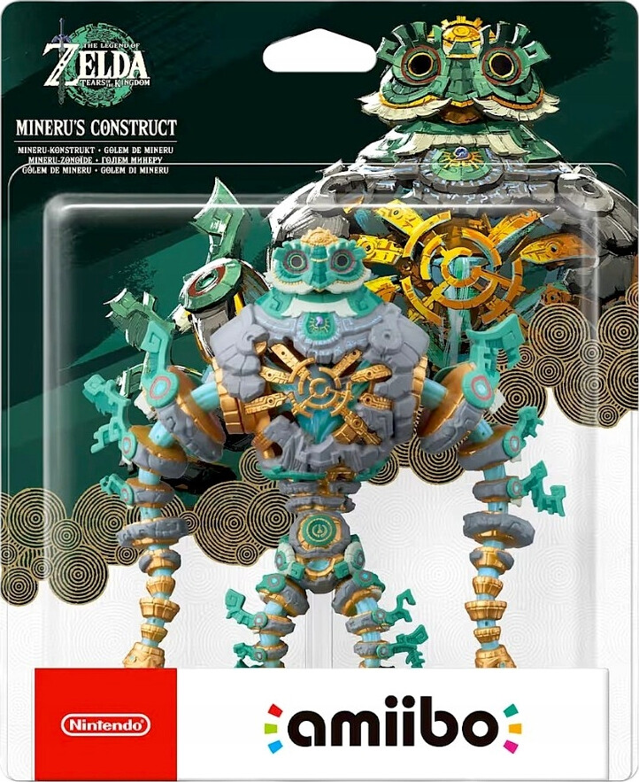 The Legend Of Zelda: Tears Of The Kingdom Mineru's Construct Amiibo - Nintendo
