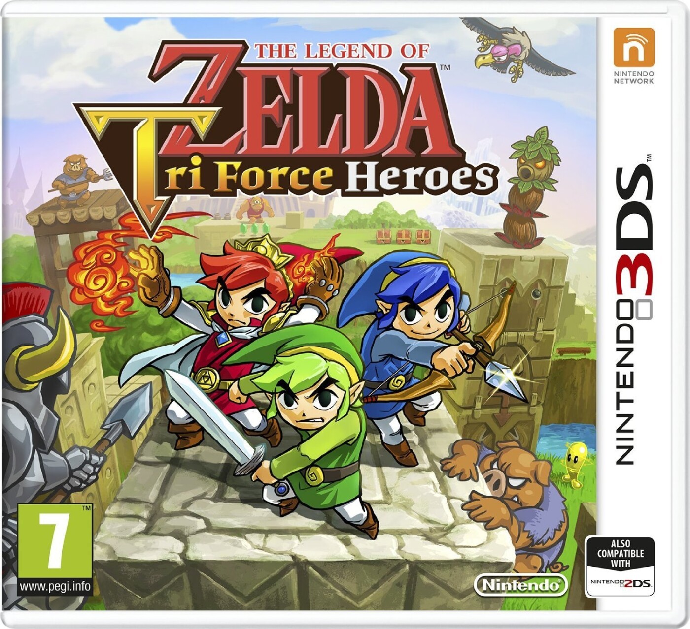 Nintendo The Legend of Zelda: Tri Force Heroes (3DS)
