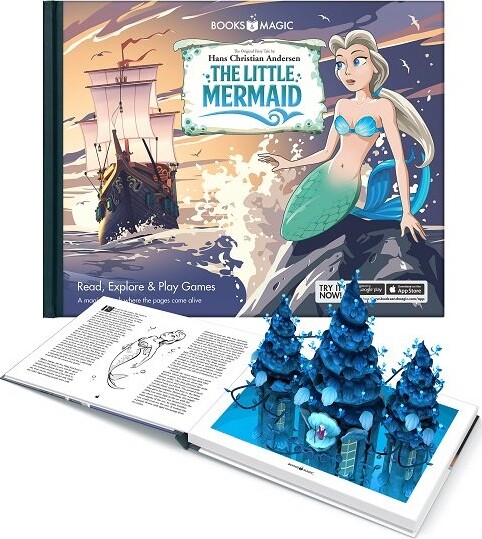 Billede af The Little Mermaid - A Magical Augmented Reality Book - H.c. Andersen - English Book