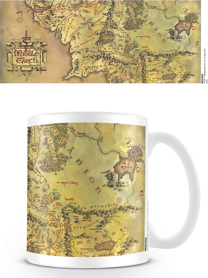The Lord Of The Rings (middle Earth) Mug