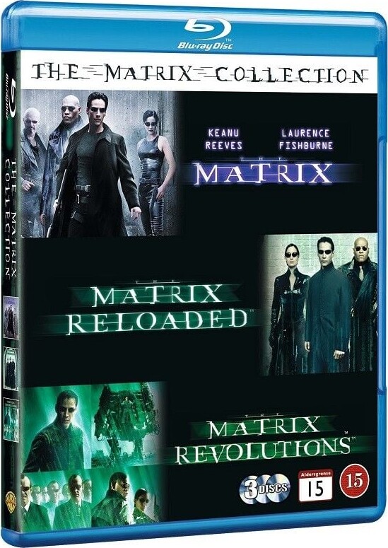 The Matrix 1-3 Trilogy - Blu-Ray
