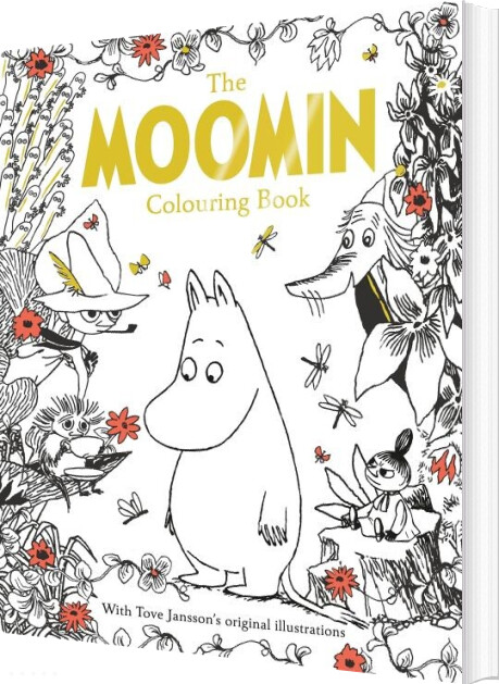 Billede af The Moomin Colouring Book - Tove Jansson - English Book