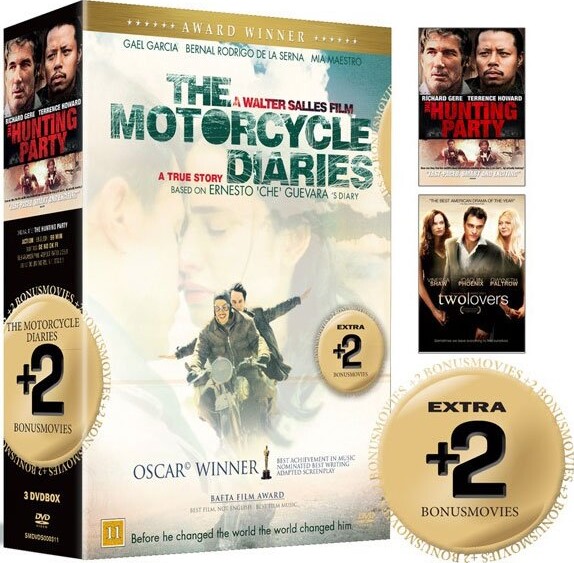 The Motorcycle Diaries // The Hunting Party // Two Lovers - DVD - Film