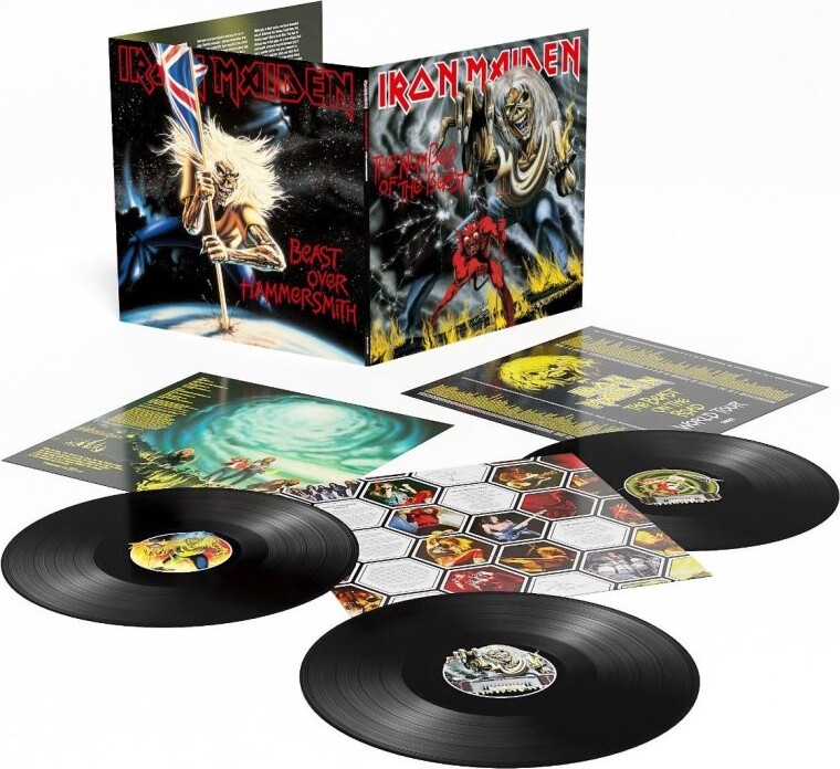 Iron Maiden - The Number Of The Beast Plus Beast Over Hammersmith - Limited Edition - Vinyl Lp