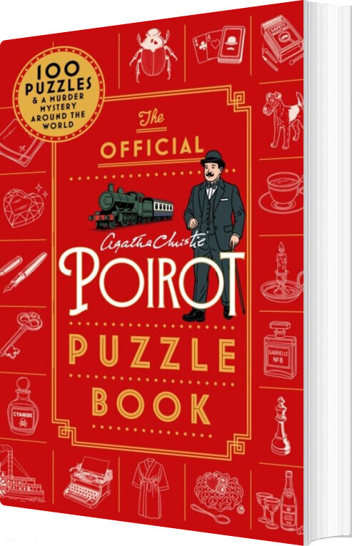 The Official Poirot Puzzle Book - Agatha Christie - English Book