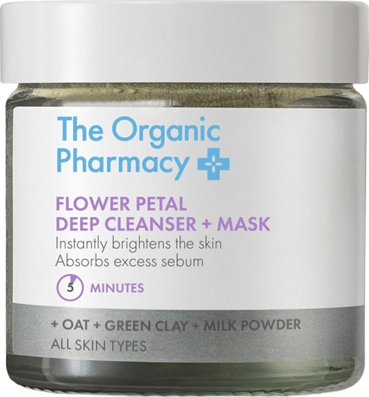 The Organic Pharmacy - Flower Petal Deep Cleanser & Mask