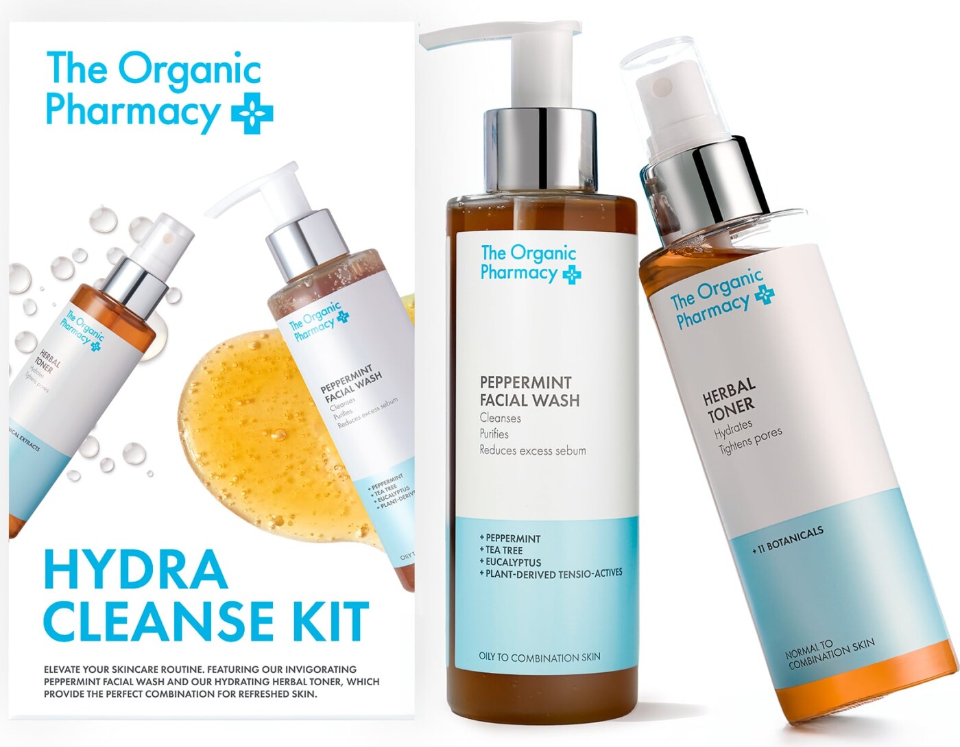 The Organic Pharmacy - Hydra Cleanse Kit - 350 Ml