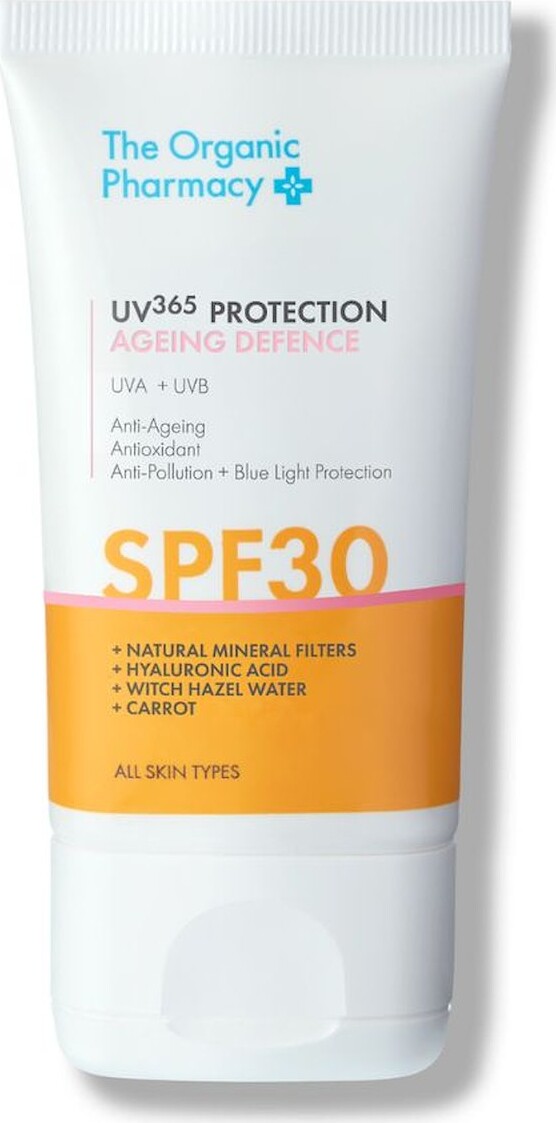 The Organic Pharmacy UV 365 Protection Ageing Defence SPF 30, 40ml.