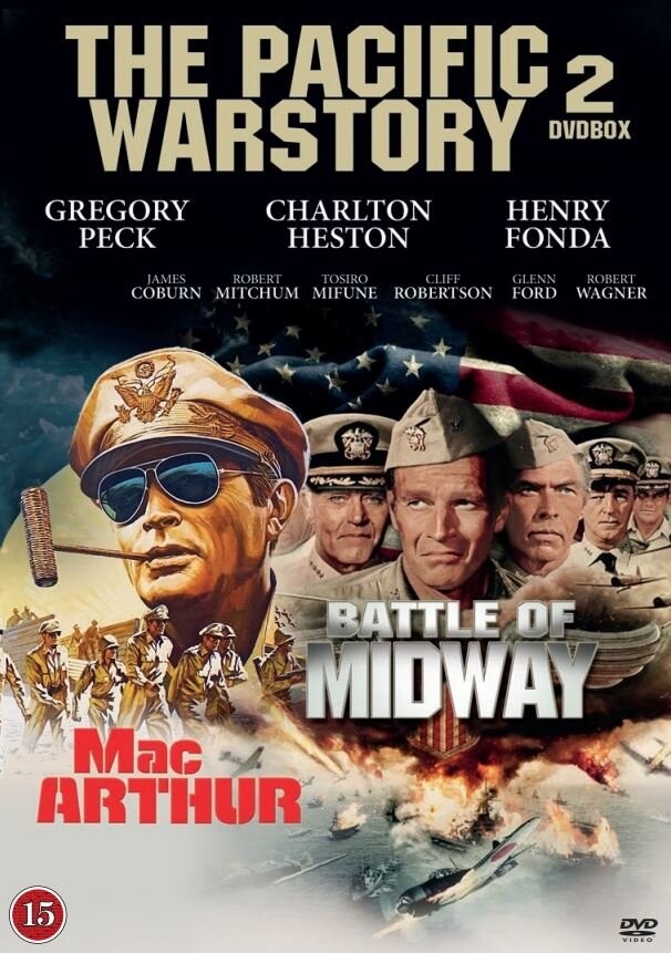 The Pacific War Story - 2 Disc Box set contains Midway and MacArthur Movie (Limited edition) (DVD)