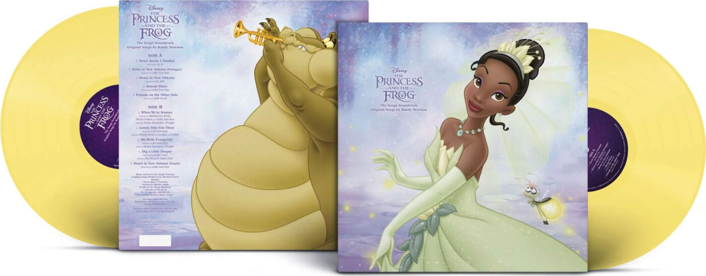 The Princess And The Frog: The Songs - Vinyl Lp