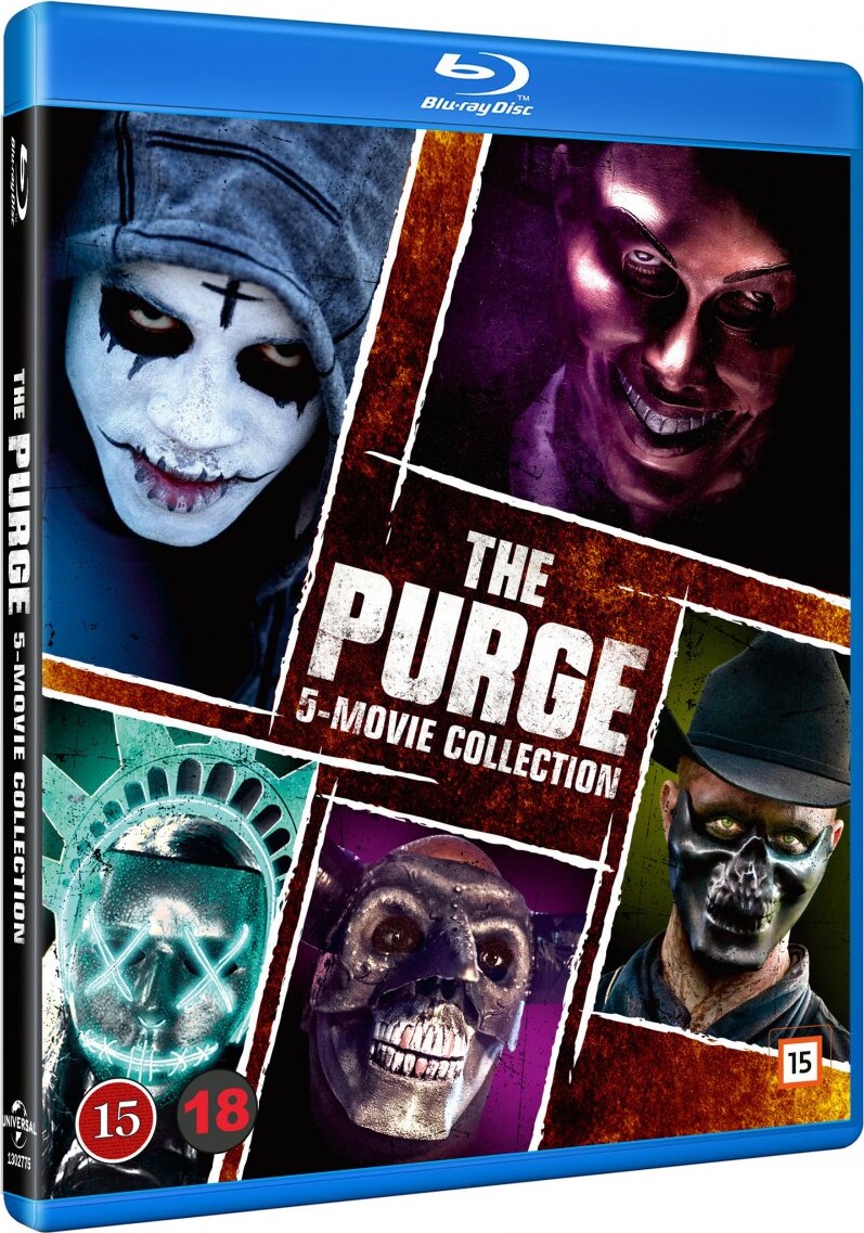 The Purge 5-movie Collection Blu-Ray Film → Køb billigt her Foto Foto