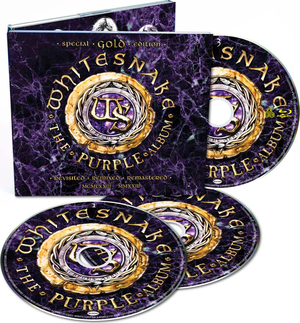 Whitesnake - The Purple Album: Special Gold (cd + Blu-ray) - CD