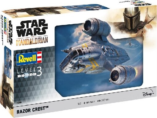 Revell - The Razor Crest - The Mandalorian - 1:72 - Level 3 - 06781