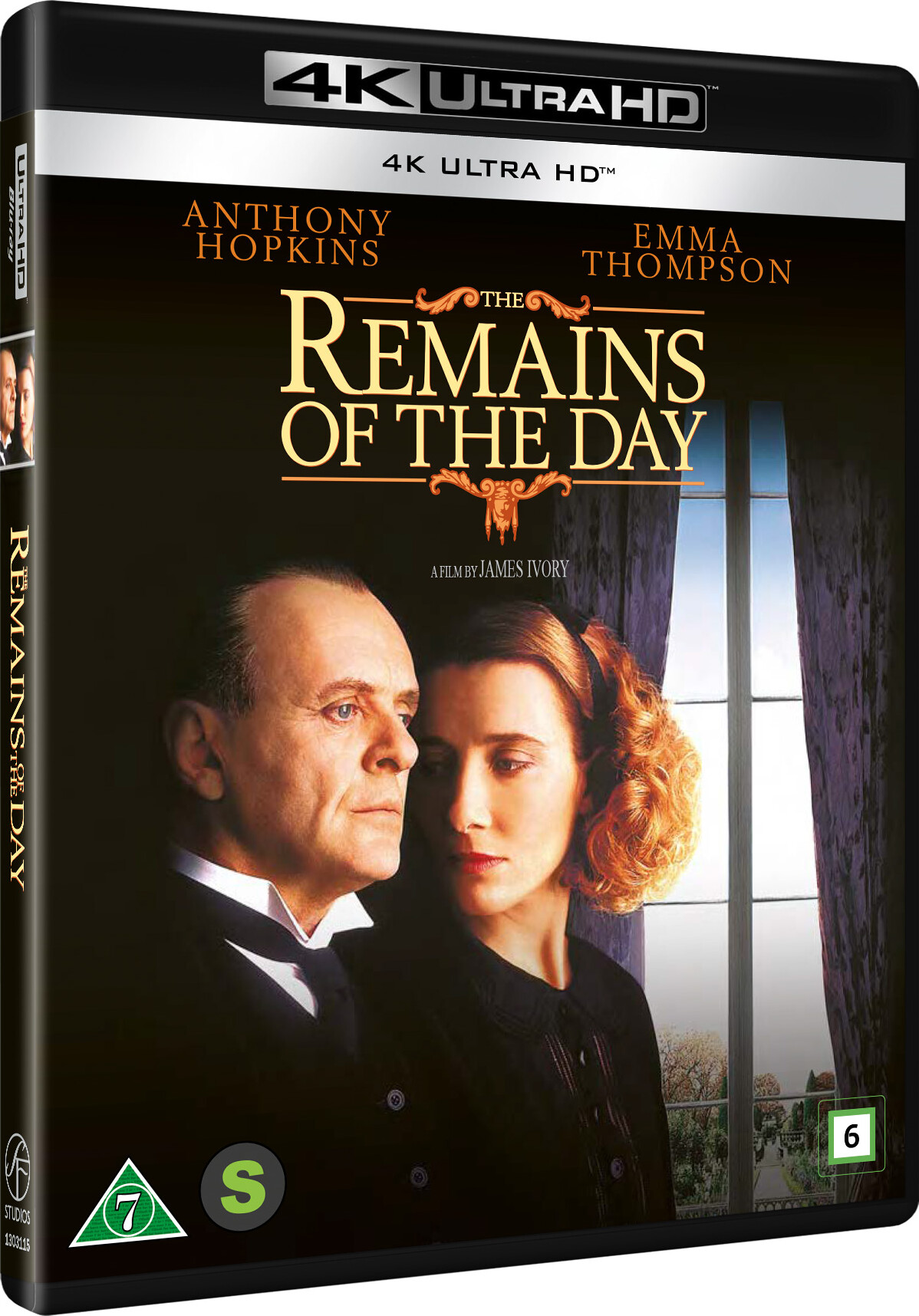 The Remains Of The Day - 4K Blu-Ray