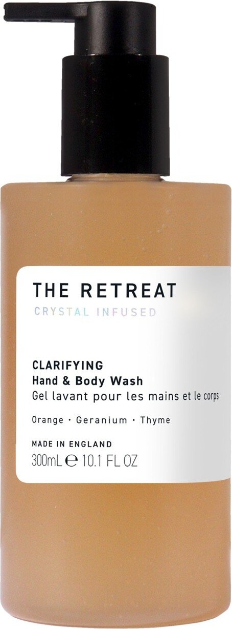 The Retreat Crystal Infused Clarifying Hands & Body Wash 300 ml