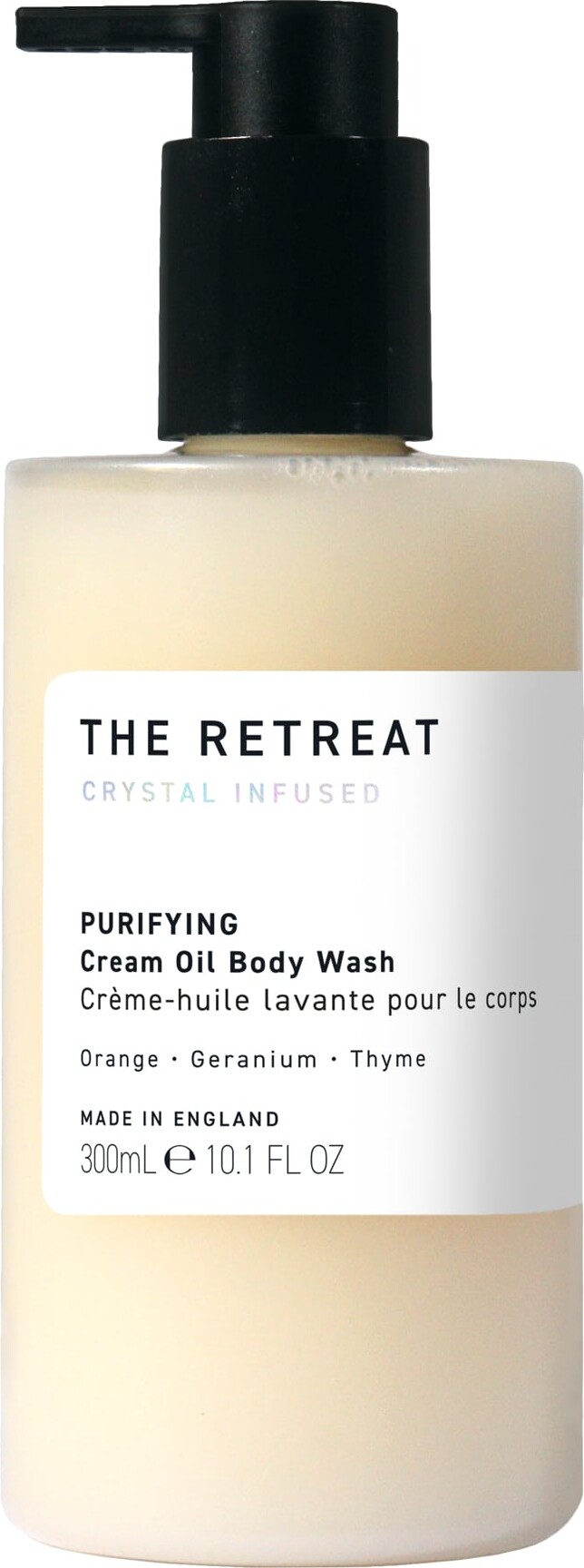 The Retreat Purifying Cream Oil Body Wash, 300 ml.