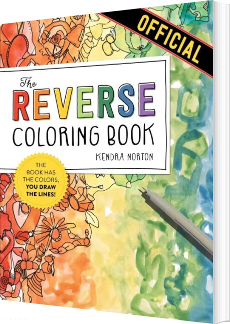 The Reverse Coloring Book - Kendra Norton - English Book