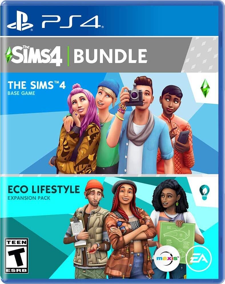 The Sims 4 + Eco Lifestyle Bundle (import) - PS4