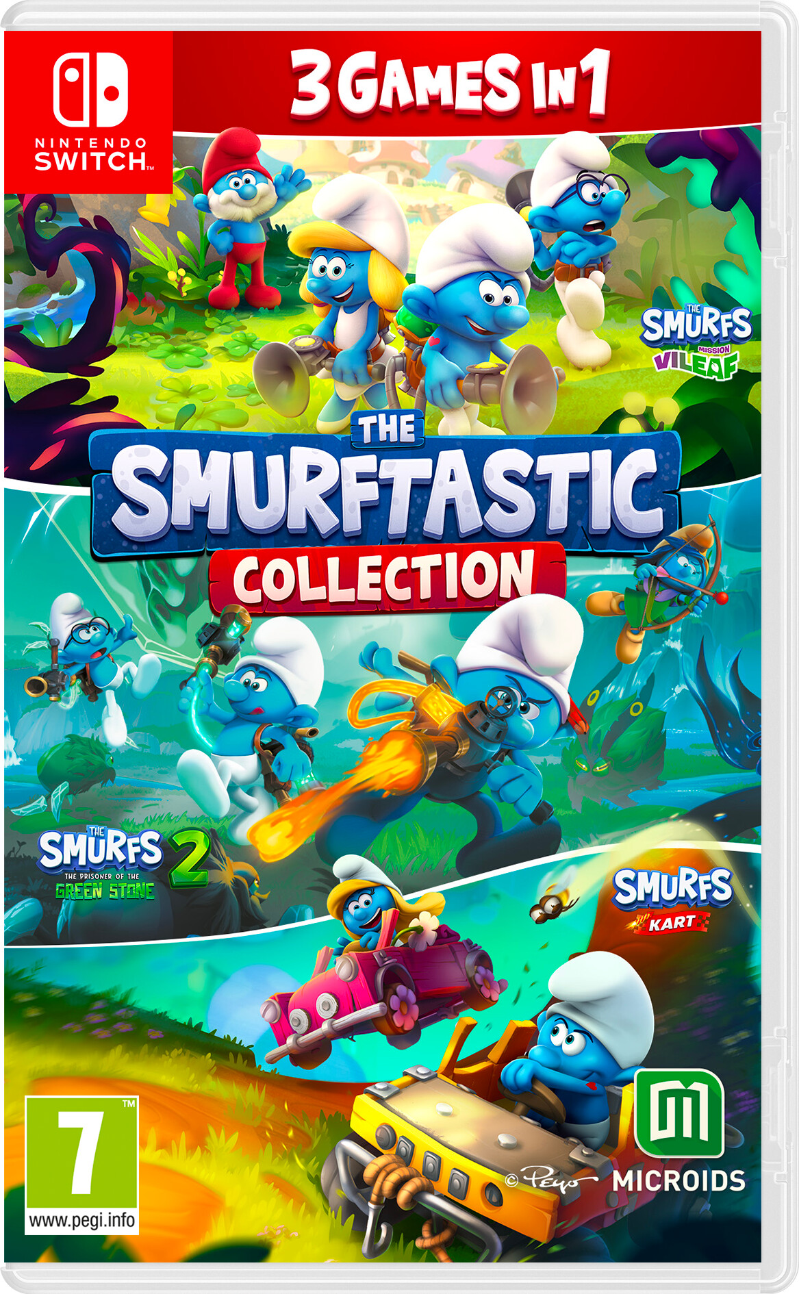 The Smurftastic Collection (3-in-1) - Nintendo Switch