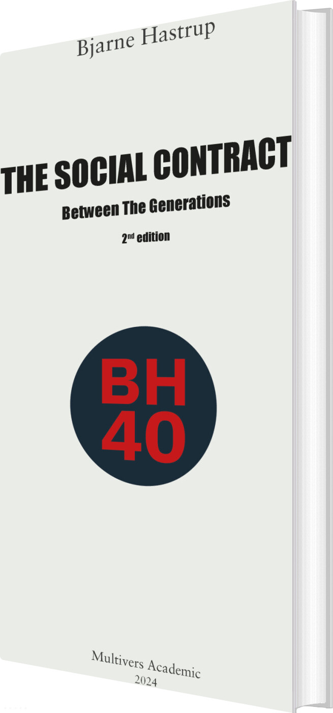 Billede af The Social Contact Between The Generations - Bjarne Hastrup - English Book