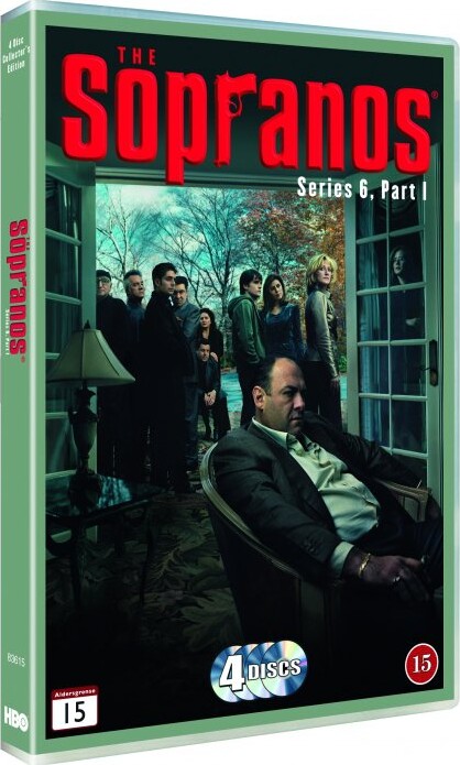 The Sopranos - Sæson 6 - Part 1 - Hbo - DVD - Tv-serie