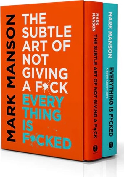 Billede af The Subtle Art Of Not Giving A F*ck / Everything Is F*cked Box Set - Mark Manson - English Book