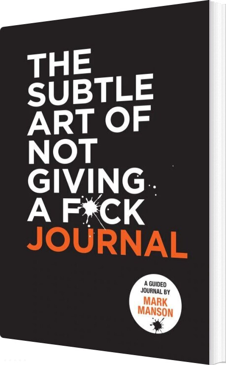 Billede af The Subtle Art Of Not Giving A F*ck Journal - Mark Manson - English Book
