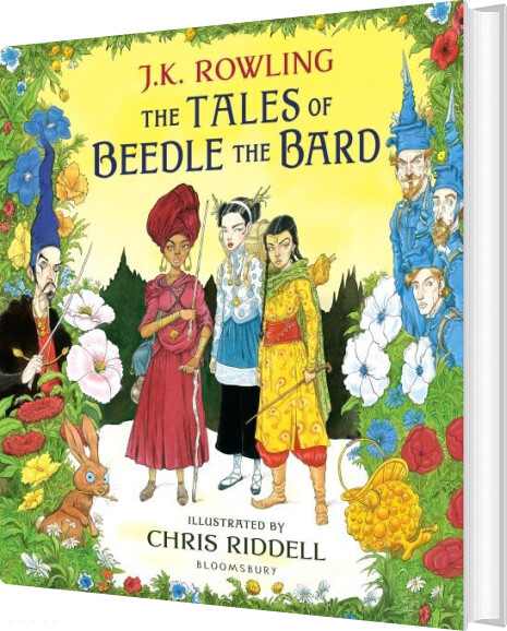 The Tales Of Beedle The Bard - Illustrated Edition - J. K. Rowling - English Book