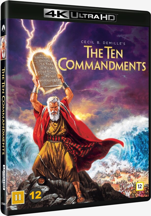 The Ten Commandments - 4K Blu-Ray