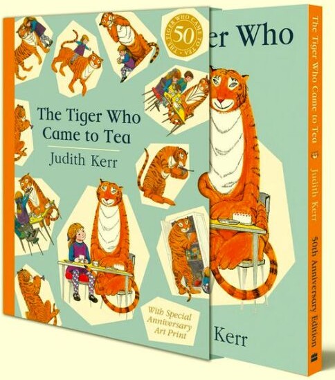 The Tiger Who Came To Tea - 50th Anniversary Edition - Judith Kerr - English Book