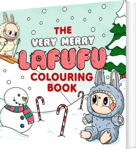 The Very Merry Lafufu Cosy Colouring Book - English book
