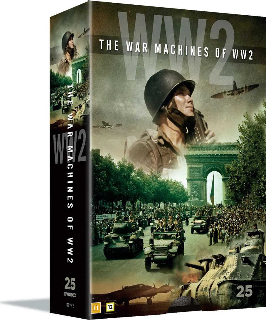The War Machine`s Of Ww2 - DVD - Film