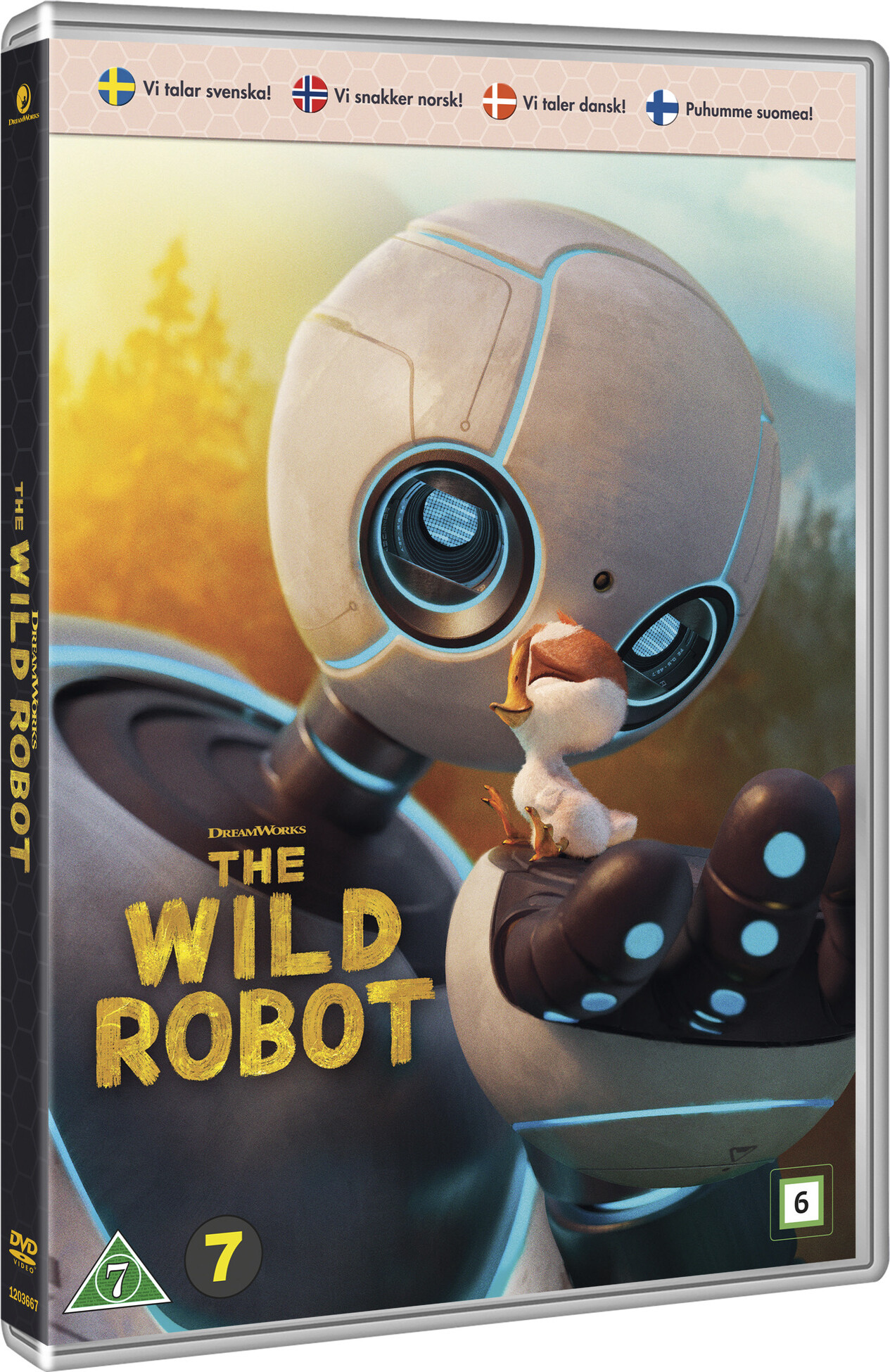 The Wild Robot - DVD - Film