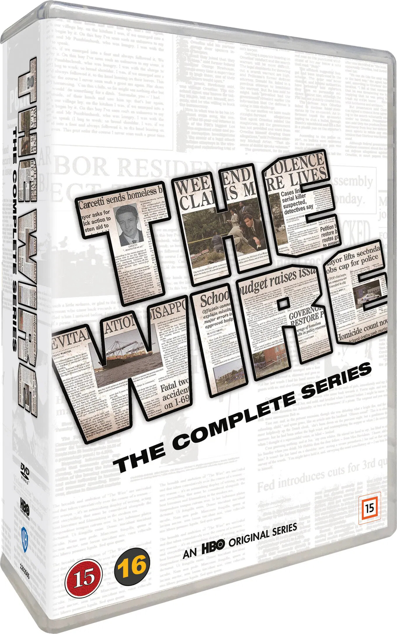 The Wire - Den Komplette Serie - Sæson 1-5 - Hbo - DVD - Tv-serie