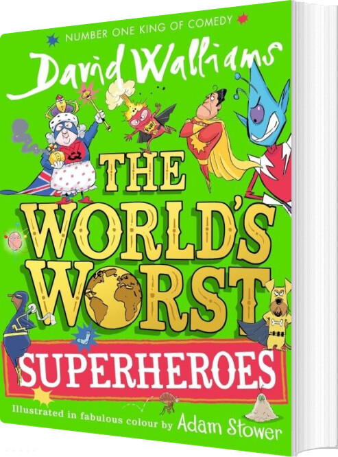 The World's Worst Superheroes - David Walliams - English Book
