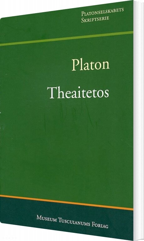 Billede af Theaitetos - Platon - Bog