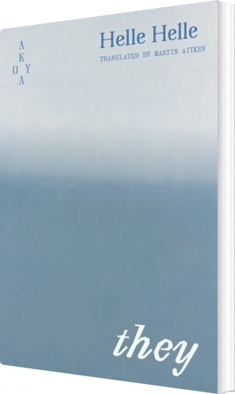 They - Helle Helle - English Book