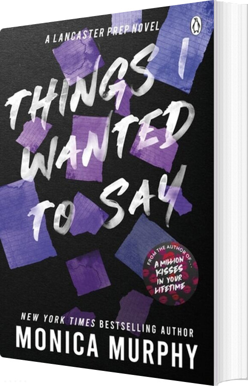Things I Wanted To Say - But Never Did - Monica Murphy - English Book