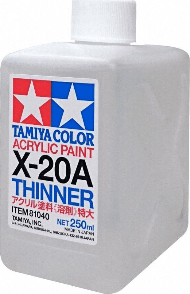 Tamiya - X-20a Thinner - 250 Ml - 81040