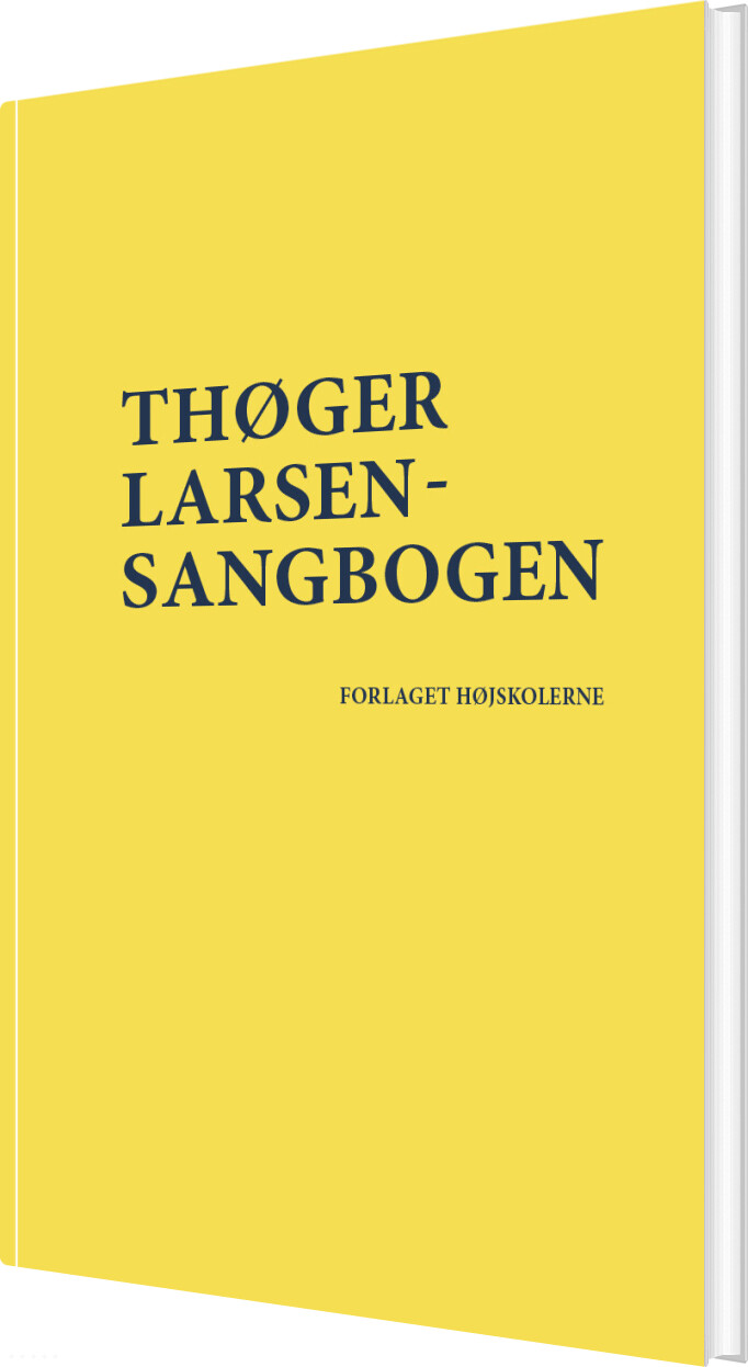 Thøger Larsen-sangbogen - Bog