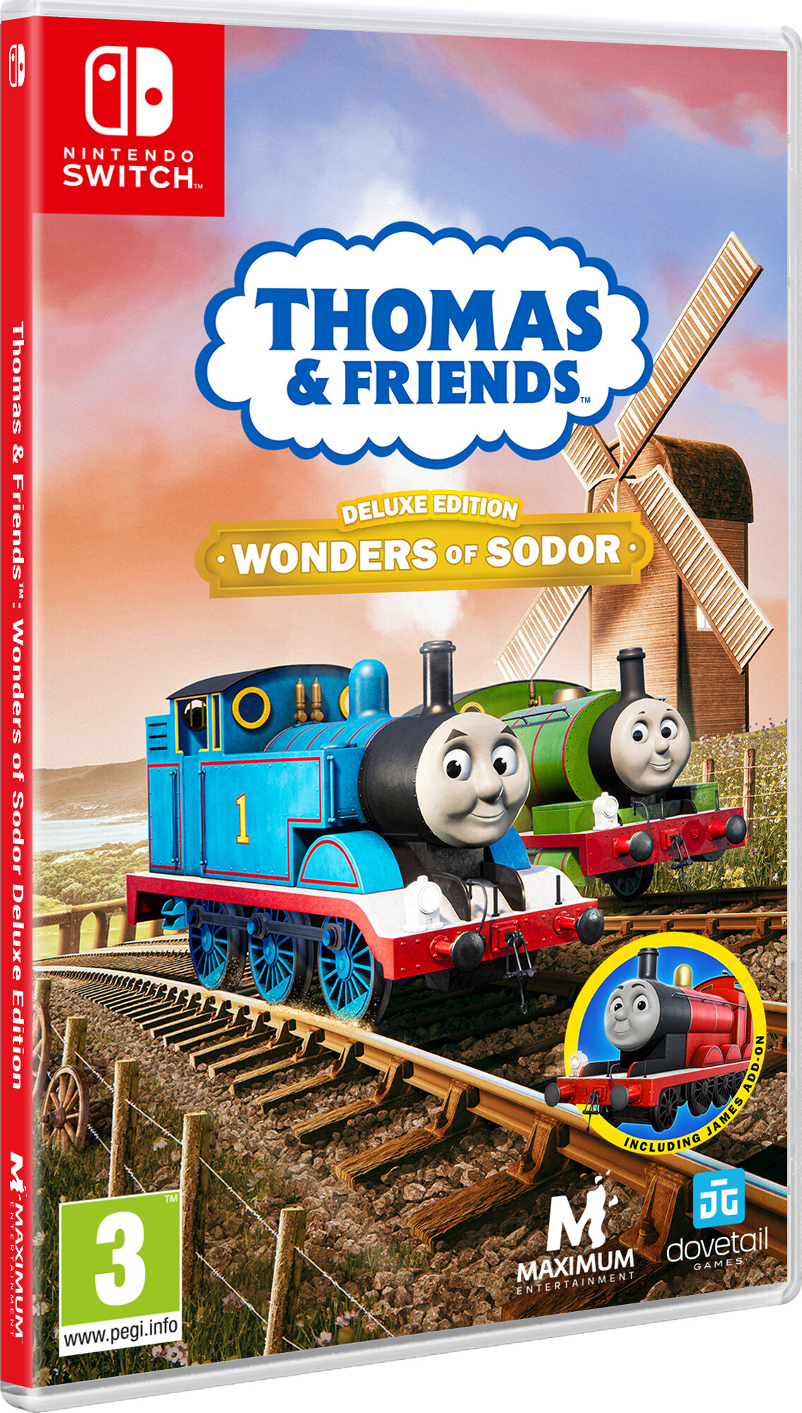 Thomas & Friends Wonders of Sodor Deluxe Edition Switch Nintendo Switch Spil - GEEKD.dk
