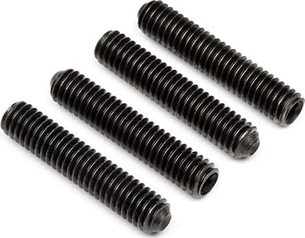 Threaded Shaft M4 X 20mm (4pcs) - Hpz728 - Hpi Racing