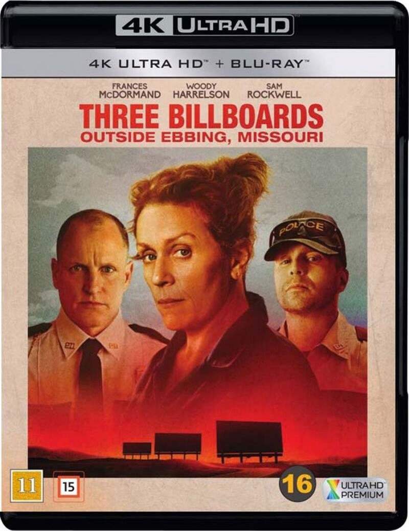 Three Billboards Outside Ebbing Missouri - 4K Blu-Ray