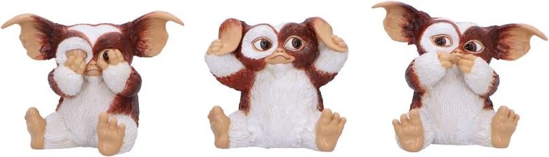 Gremlins - Three Wise Gizmo Figur - 8,2 Cm - Nemesis Now