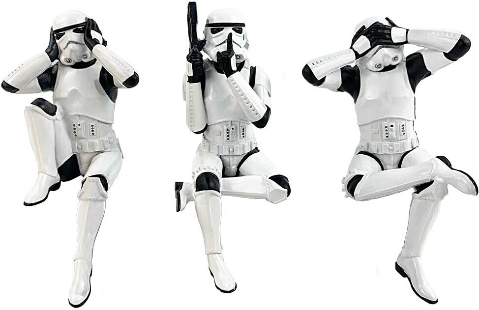 Three Wise Stormtroopers (shelf Sitters)