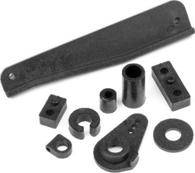 Throttle Servo Saver/spacer Mount Set - Hp116707 - Hpi Racing