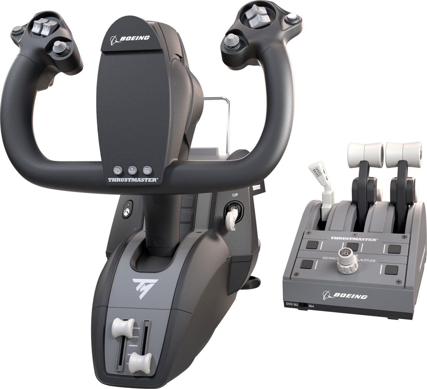 Thrustmaster - Tca Yoke + Tca Quadrant - Boeing Edition Til Xbox/pc