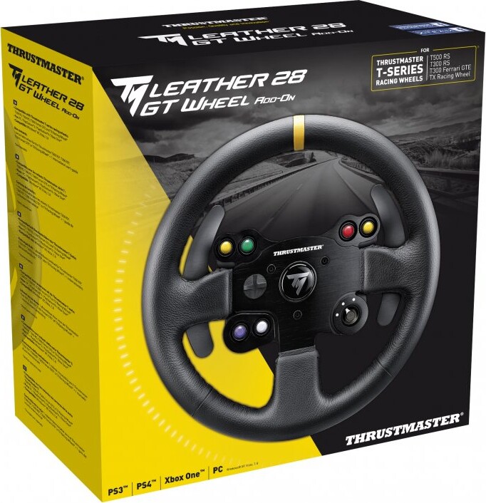 Thrustmaster Tm Leather 28 Gt Wheel Add-on - PC
